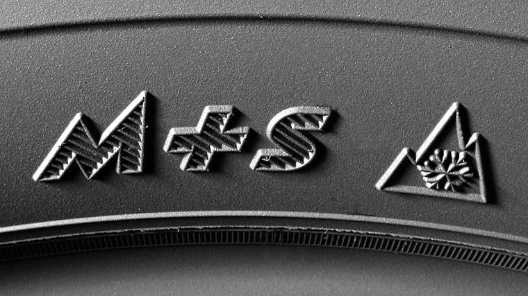M+S alpine symbool