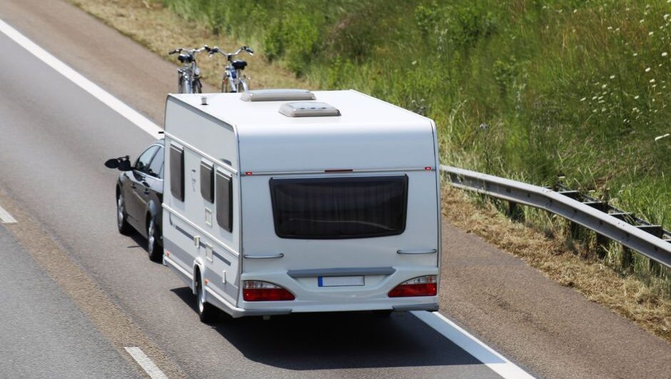Caravankeuring voor vertrek